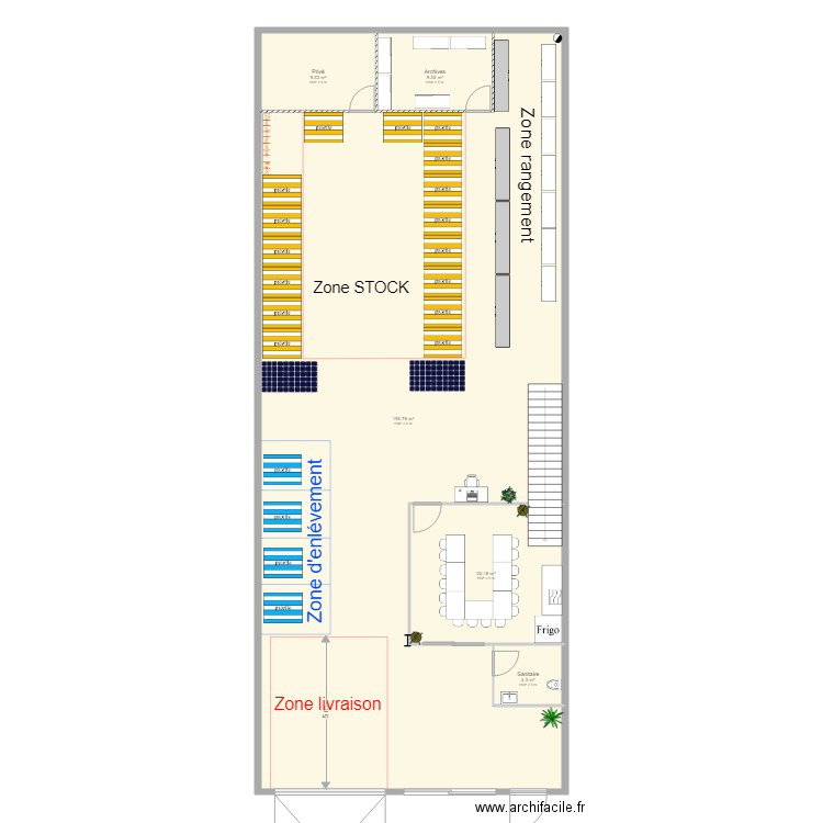 DEPOT NEDPARK  3. Plan de 5 pièces et 239 m2