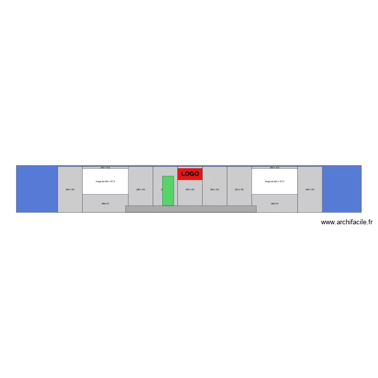 Mur Kempinski PG . Plan de 