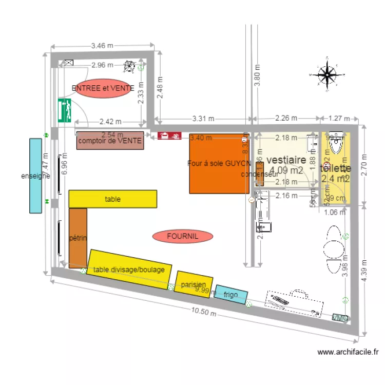 boulangerie définitif 2. Plan de boulangerie définitif 2. Plan de