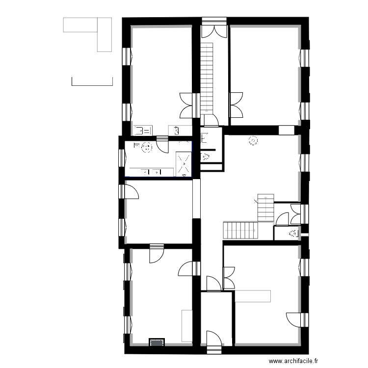 Casa del Parroco. Plan de 0 pièce et 0 m2