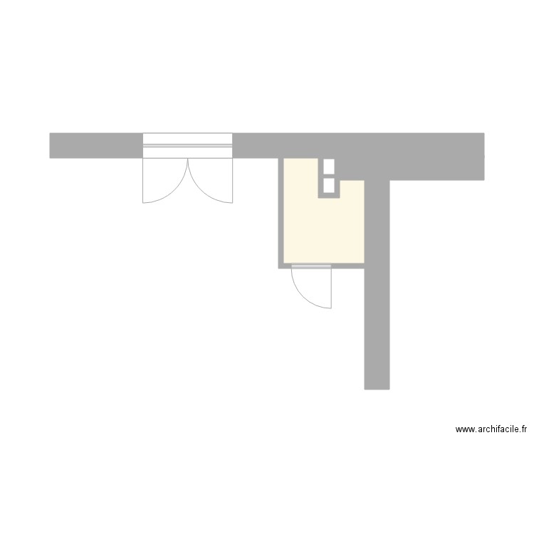 Mini chaufferie Aubert. Plan de 0 pièce et 0 m2