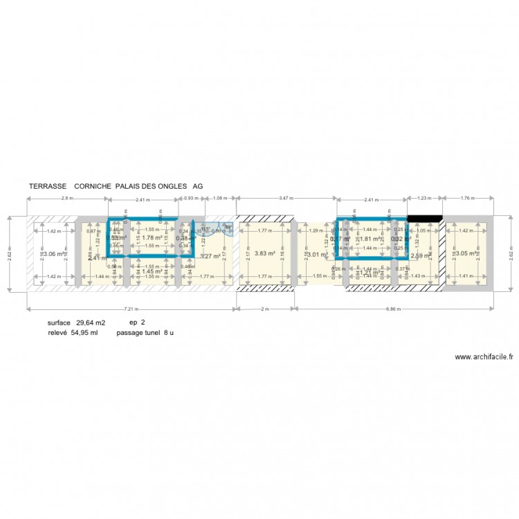 plan paradis des ongles   agence  AG. Plan de 0 pièce et 0 m2