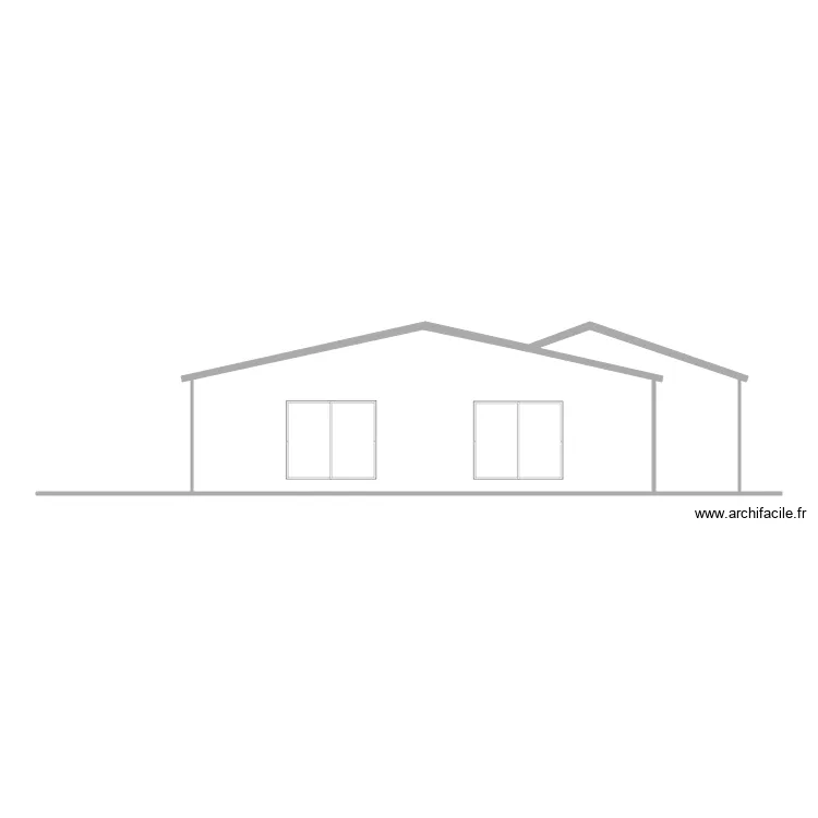pignon maison gareoult 2. Plan de pignon maison gareoult 2. Plan de