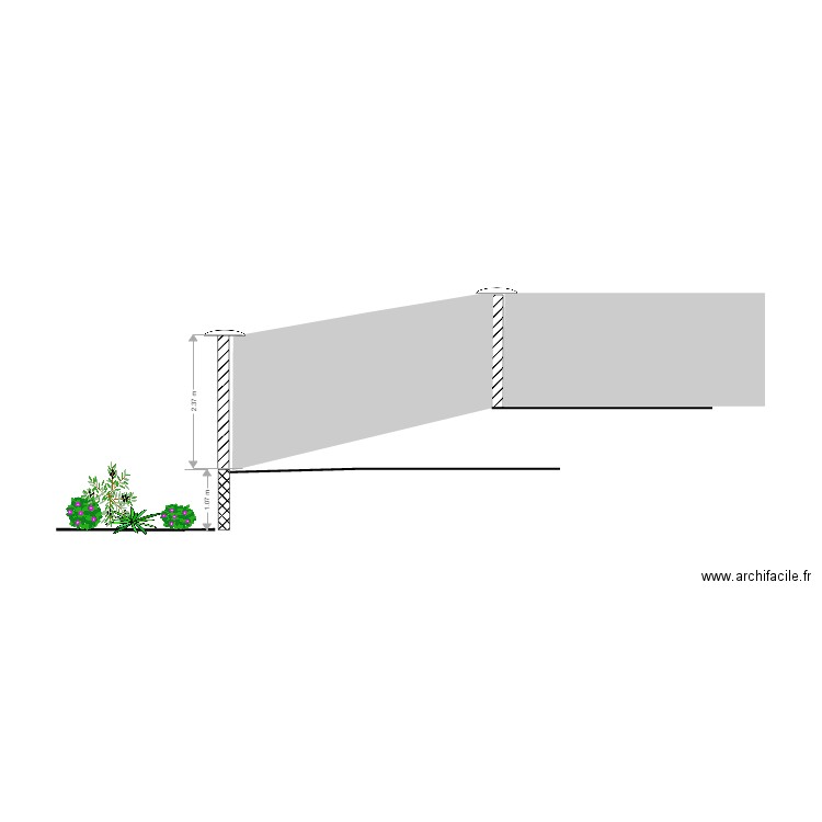 mur FREIRE. Plan de 0 pièce et 0 m2