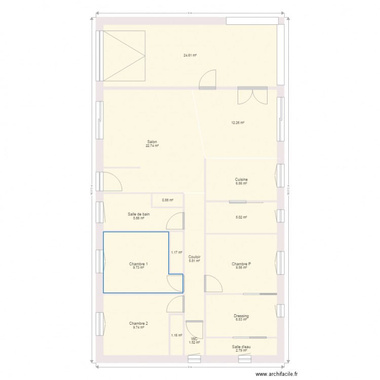 Clém 2. Plan de 0 pièce et 0 m2