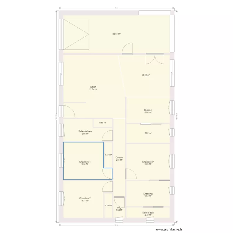 Clém 2. Plan de Clém 2. Plan de