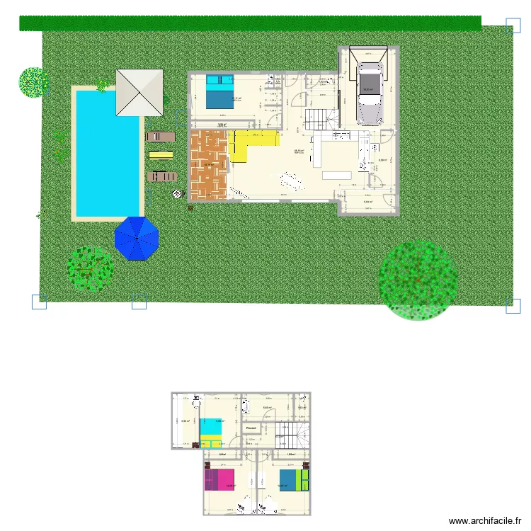 biolle maison3. Plan de 