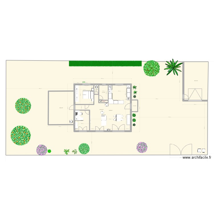 extension 85. Plan de 0 pièce et 0 m2
