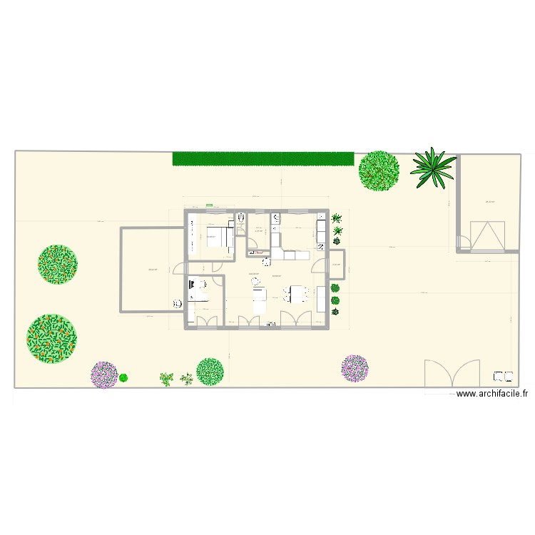 extension 85. Plan de 10 pièces et 687 m2