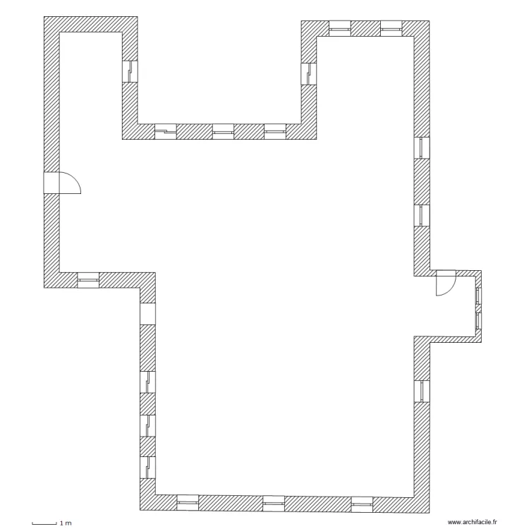 ABOUETTAKOUA. Plan de 