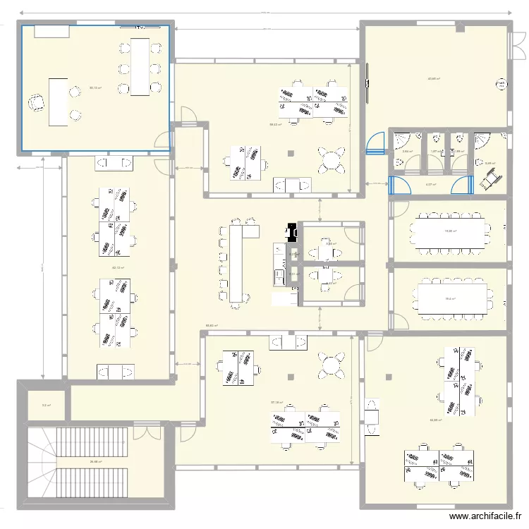 BUREAUX ANCONE V5. Plan de BUREAUX ANCONE V5. Plan de