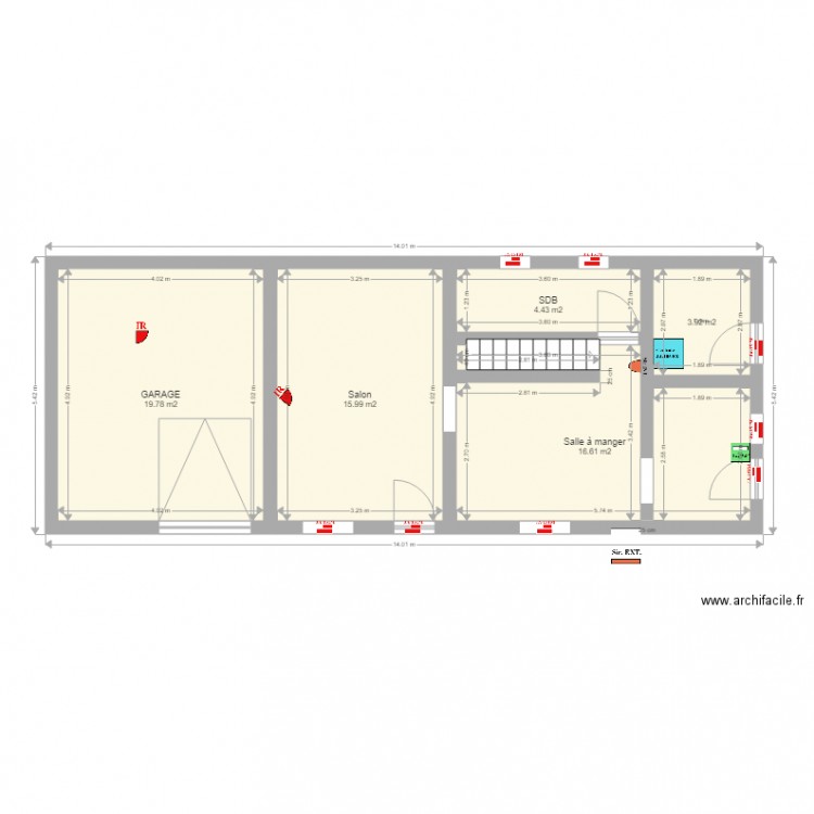 Lesire Franiere. Plan de 0 pièce et 0 m2