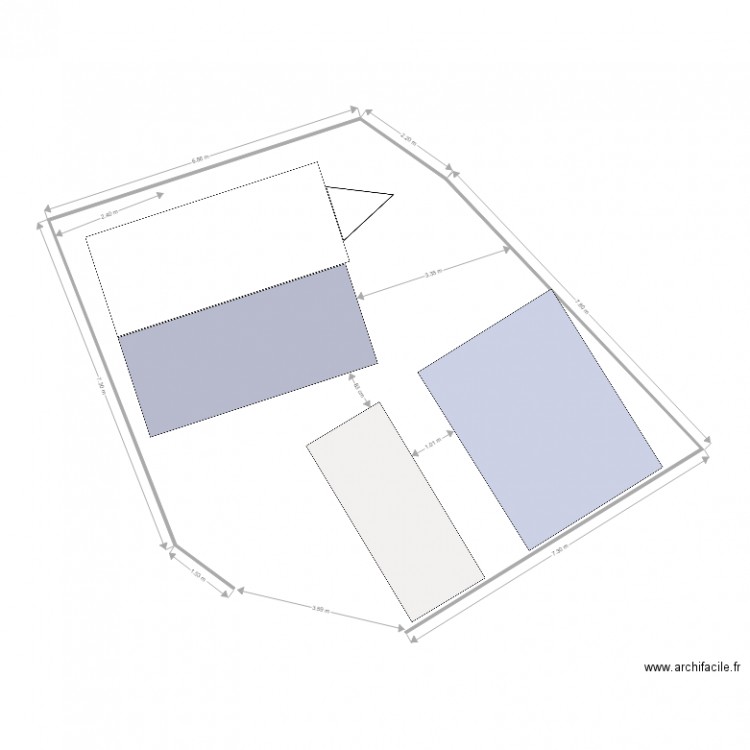 camp 3. Plan de 0 pièce et 0 m2