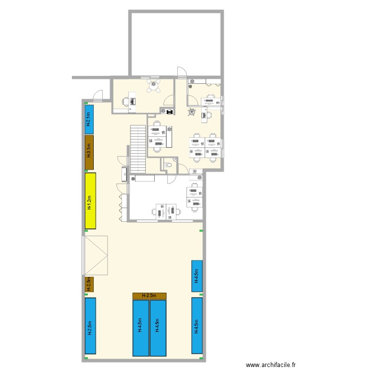 original depot depannouest 1. Plan de 7 pièces et 271 m2