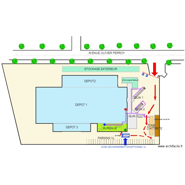 PEA 7 FLECHE accueil. Plan de 0 pièce et 0 m2