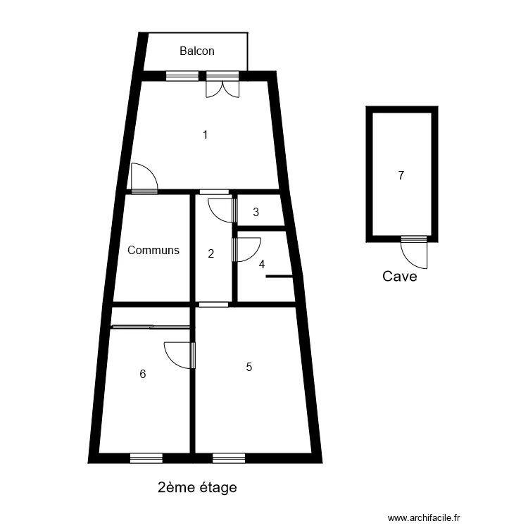 195255 PARENTELLI. Plan de 195255 PARENTELLI. Plan de