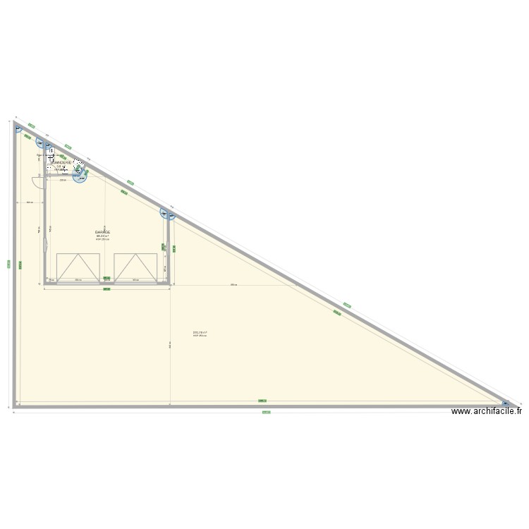 garage avec amenagement 1. Plan de 0 pièce et 0 m2