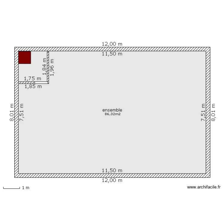maison. Plan de maison. Plan de