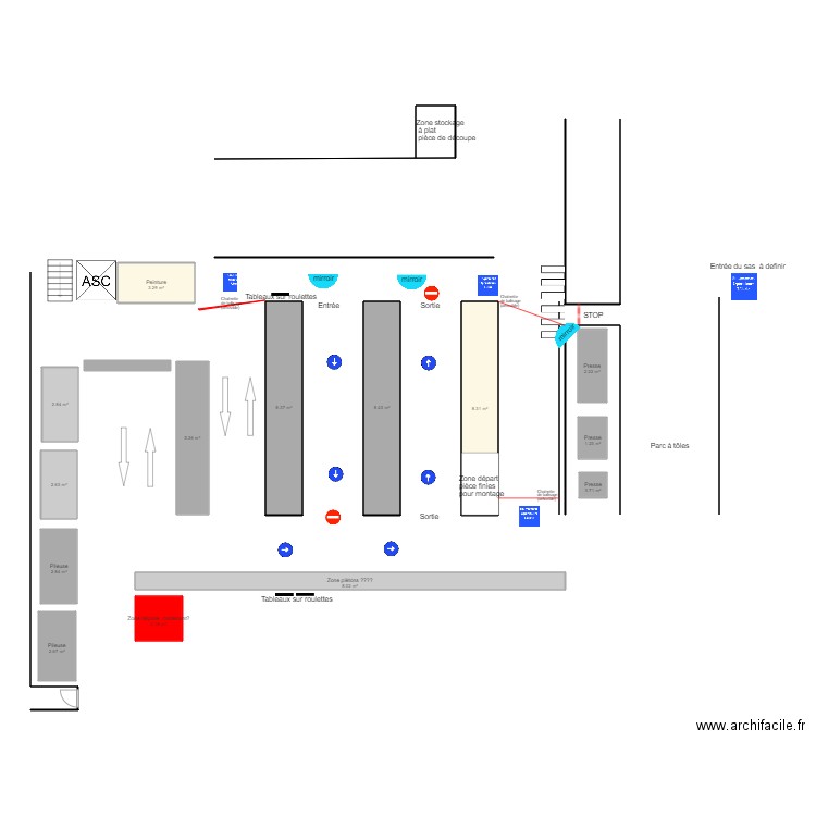 Tolerie V5. Plan de 0 pièce et 0 m2