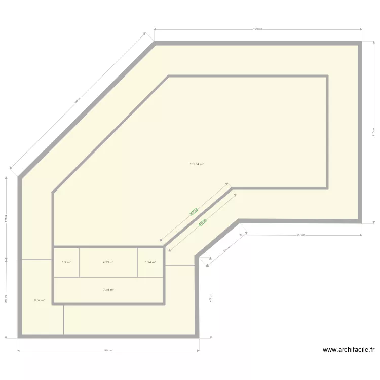 KAMEL ETAGE. Plan de 