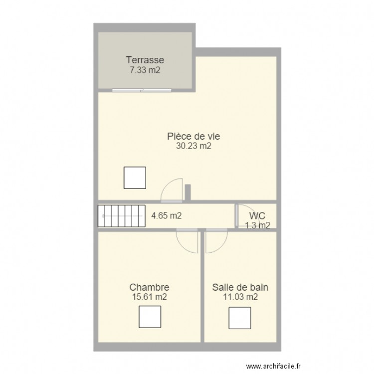 aeroplane tulkens. Plan de 0 pièce et 0 m2