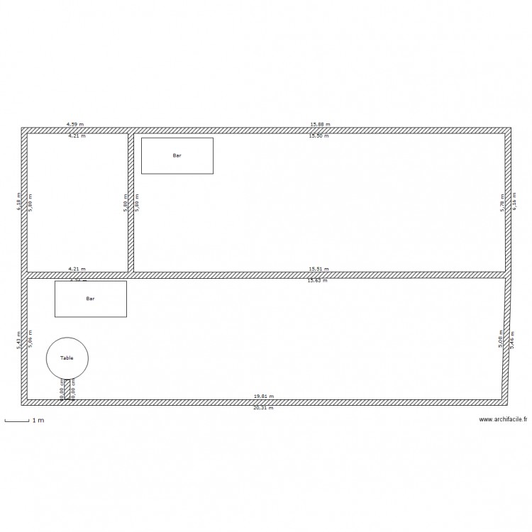 zevi. Plan de 0 pièce et 0 m2