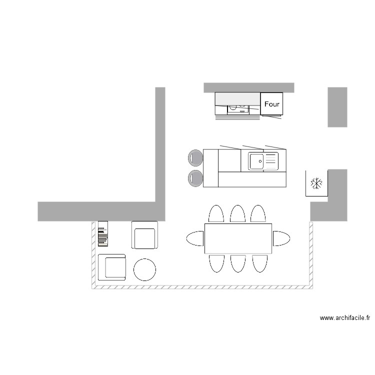 Projet MS Cuisine 2. Plan de 0 pièce et 0 m2