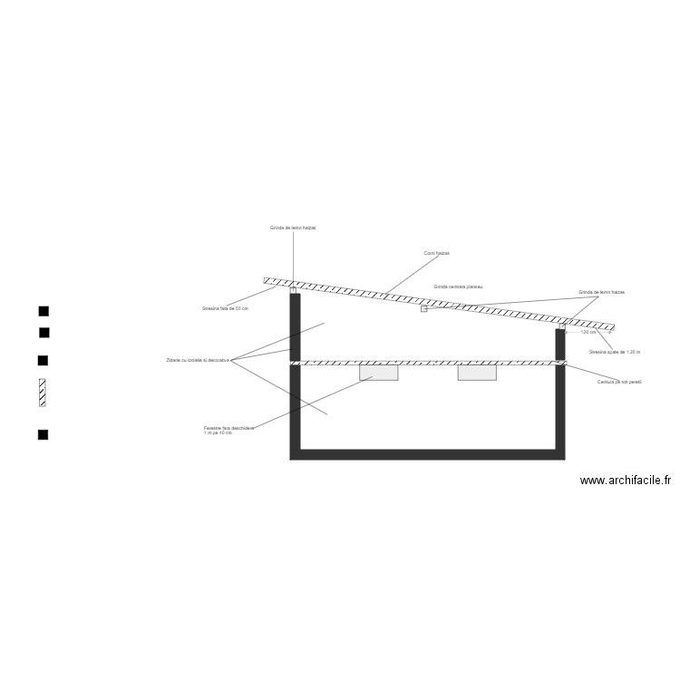 GARAJ PERETE DREAPTA. Plan de 0 pièce et 0 m2