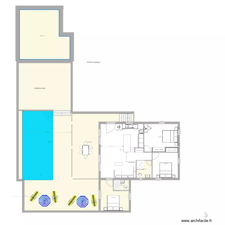 elaionas 27m2. Plan de 