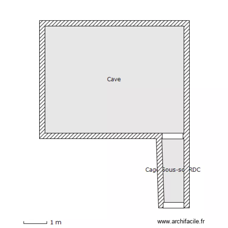 kacar - Cave 2. Plan de 