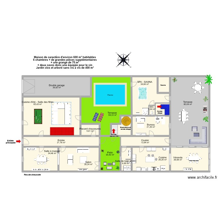 NATALE. Plan de 0 pièce et 0 m2