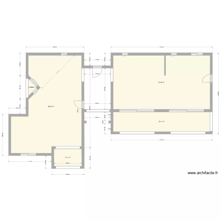issambres. Plan de 