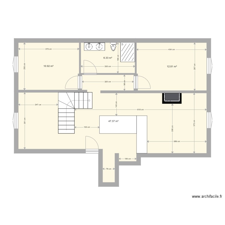 Etienne Richerand. Plan de 0 pièce et 0 m2