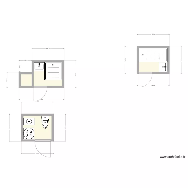 salle d eau 121. Plan de salle d eau 121. Plan de