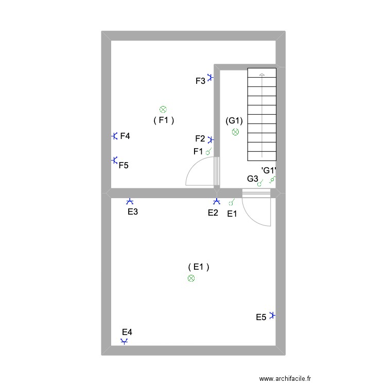 JLT ETAGE2. Plan de 0 pièce et 0 m2
