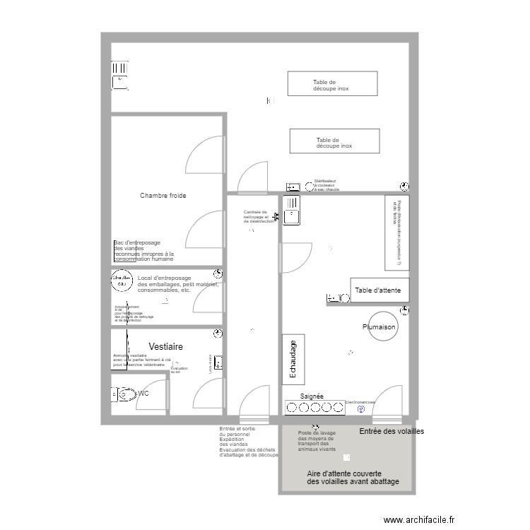 EARL DU MOULNOT . Plan de 0 pièce et 0 m2