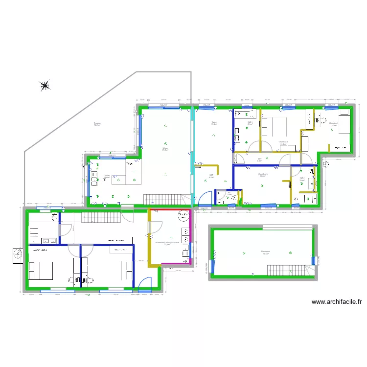 Vaunaveys Plan Projet Garage. Plan de 