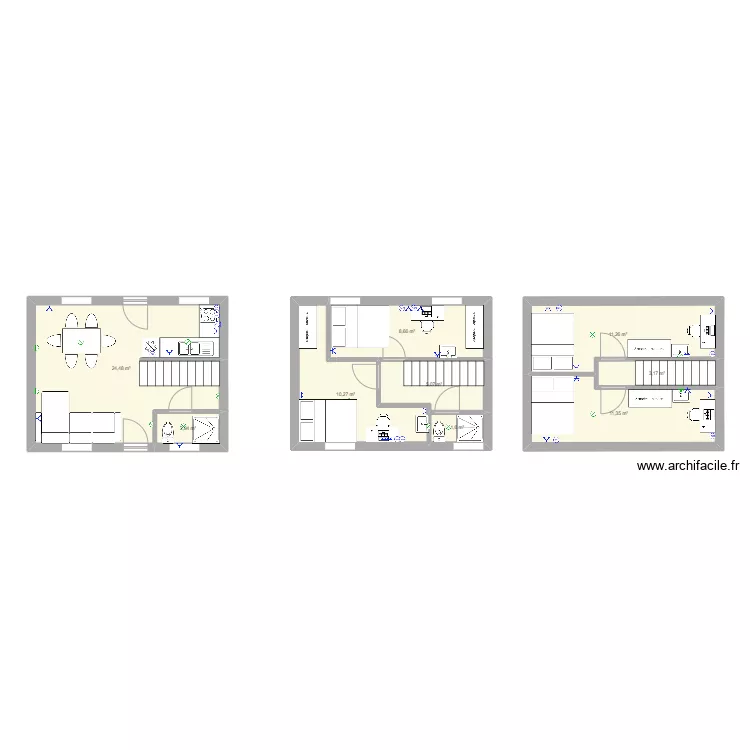 Impasse beghin. Plan de Impasse beghin. Plan de