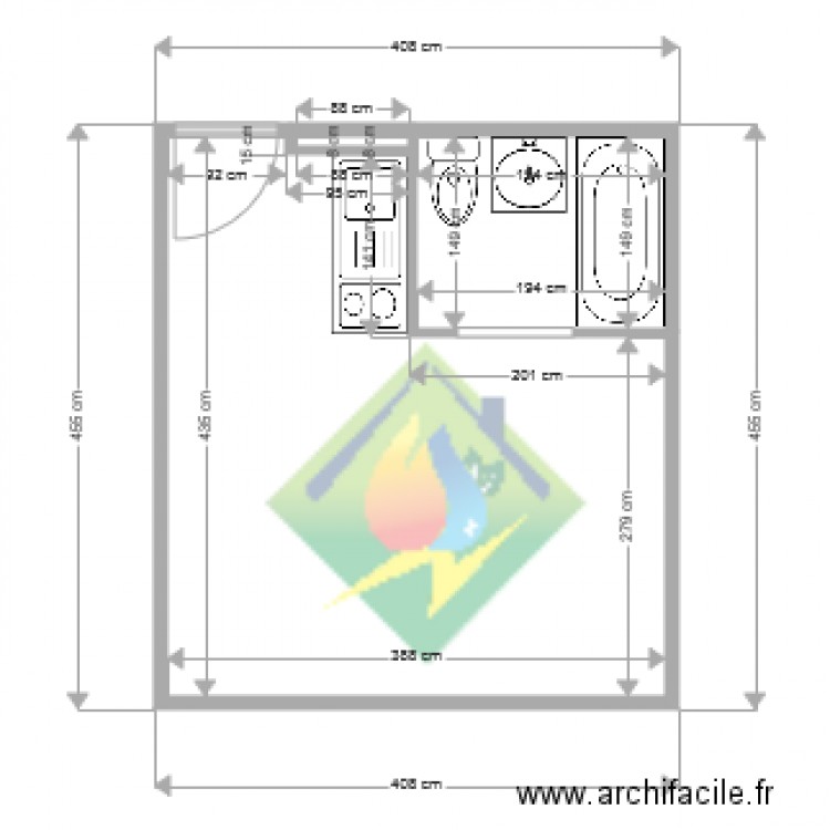 20180329 CLOUET ACTUEL. Plan de 0 pièce et 0 m2