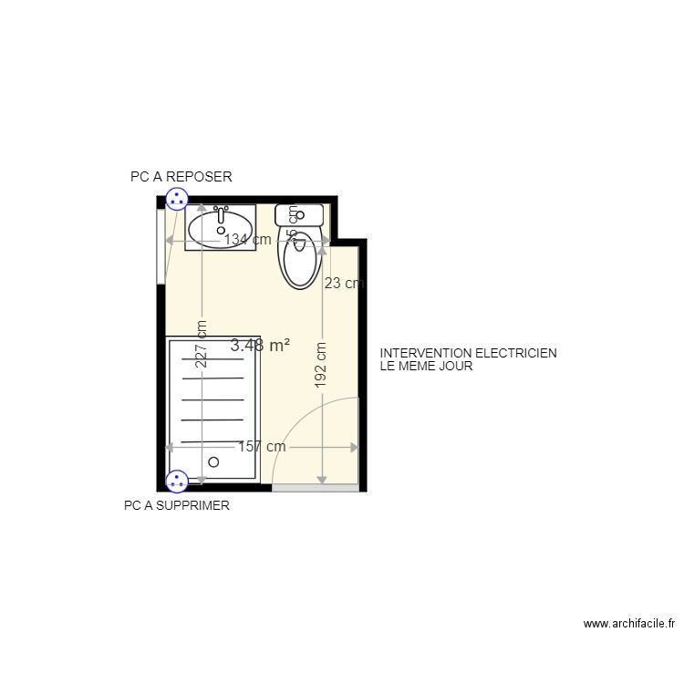 CARTIGNY WILLY. Plan de 0 pièce et 0 m2