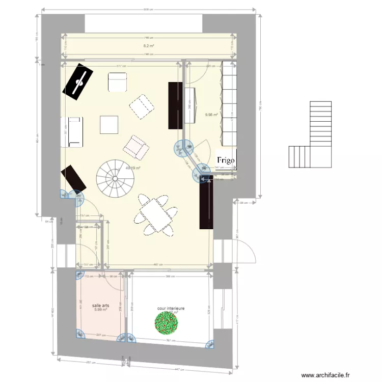 sejour maman8. Plan de 