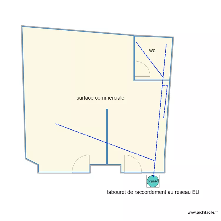 mairie ASS 1178. Plan de 