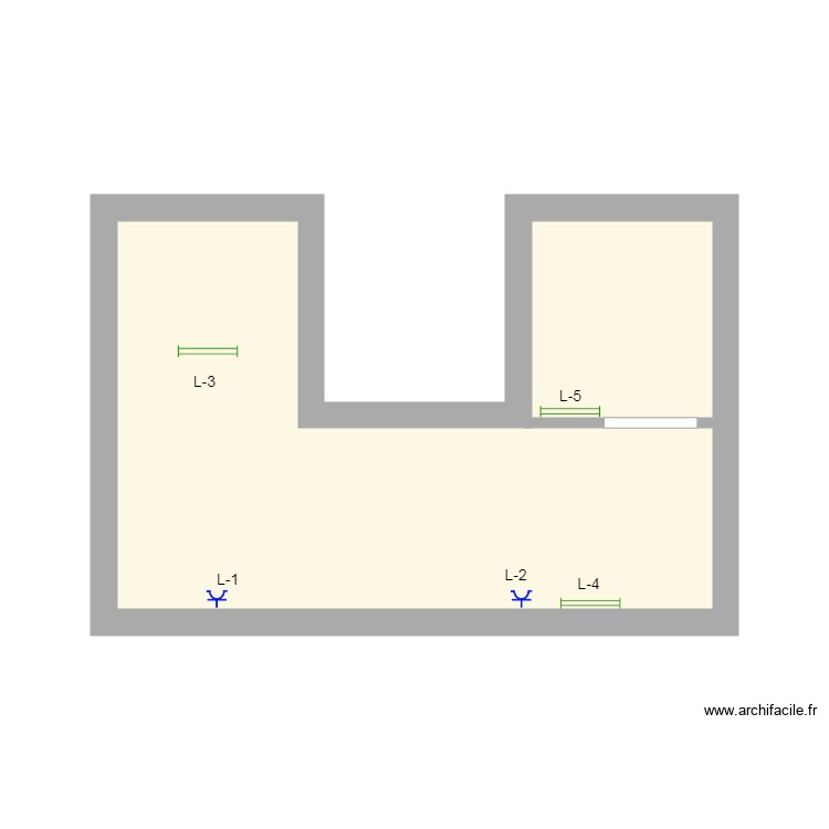 Cave Dauchot. Plan de 0 pièce et 0 m2 Cave Dauchot. Plan de 0 pièce et 0 m2