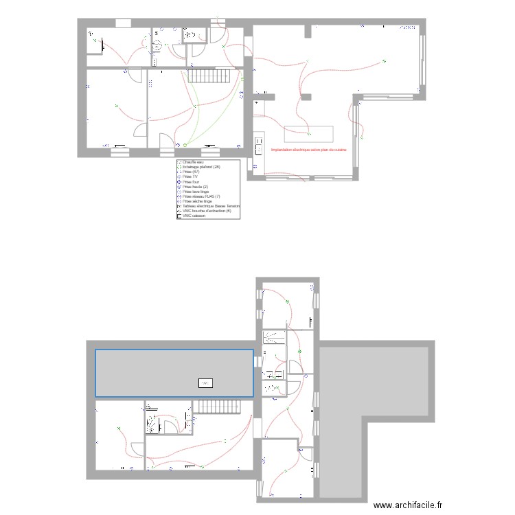 MARTIN. Plan de 14 pièces et 299 m2