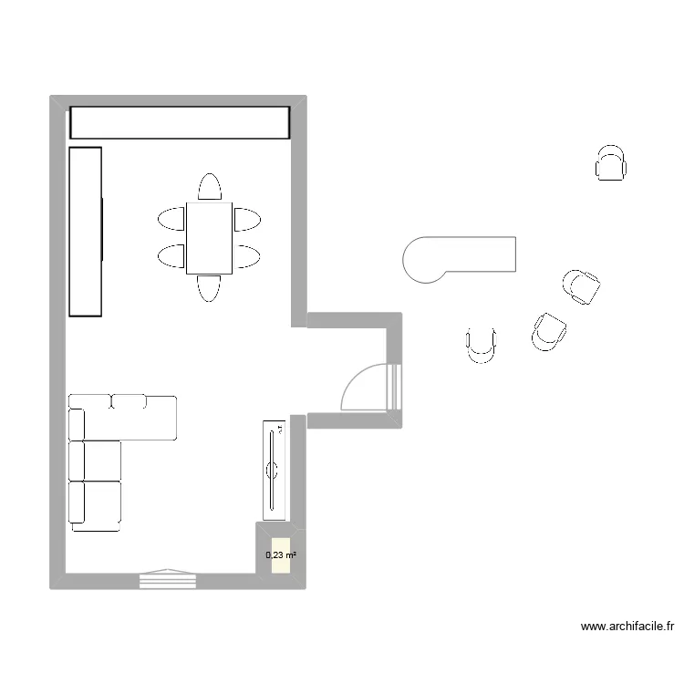 salon TOULOUSE. Plan de salon TOULOUSE. Plan de