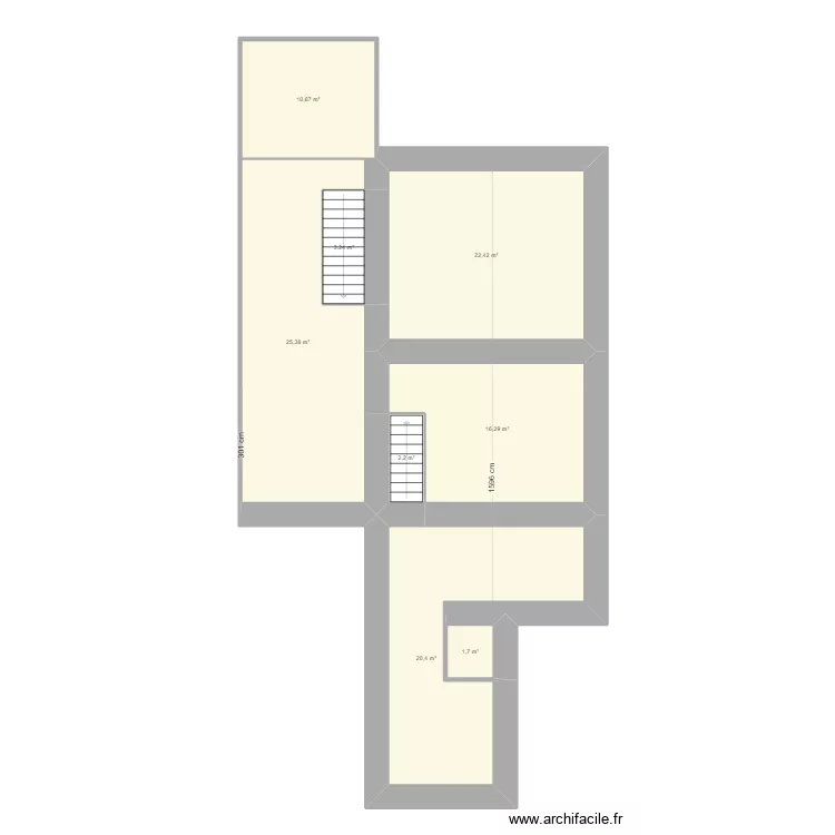vernier. Plan de 
