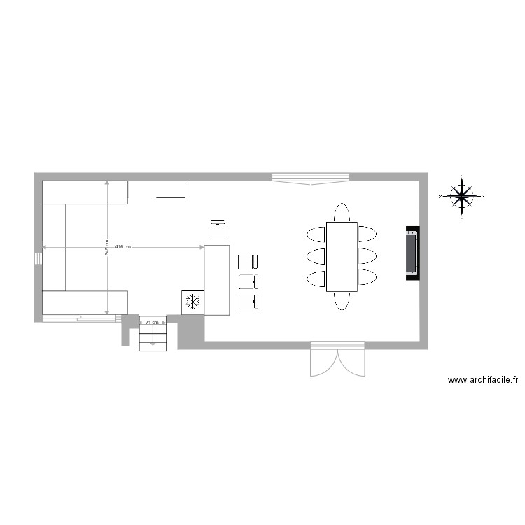 SAM Cuisine Orléans revu 2006 2. Plan de 0 pièce et 0 m2