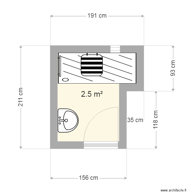 BROSSAT Andrée Le Coteau Projet. Plan de 0 pièce et 0 m2