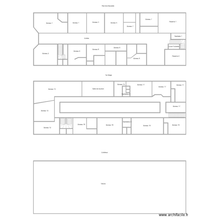 SCI BENOIT 64 FOREST. Plan de 0 pièce et 0 m2