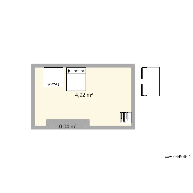 Cellier. Plan de 0 pièce et 0 m2